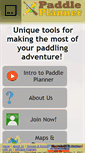 Mobile Screenshot of paddleplanner.com